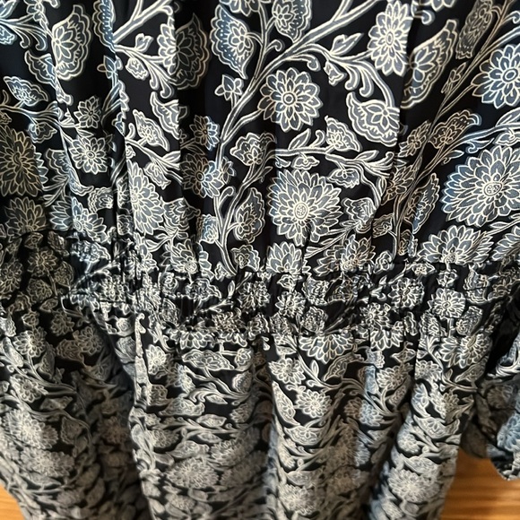 NWOT Reiss Navy Floral Dress - Picture 9 of 14